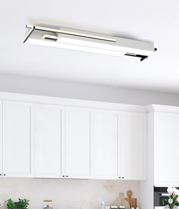 아시아 주방전등 싱크대조명 (75W 블랙,골드)