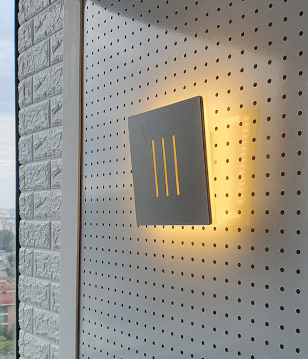 커렌트 인테리어 벽등 벽부착등 (5W 일체형)